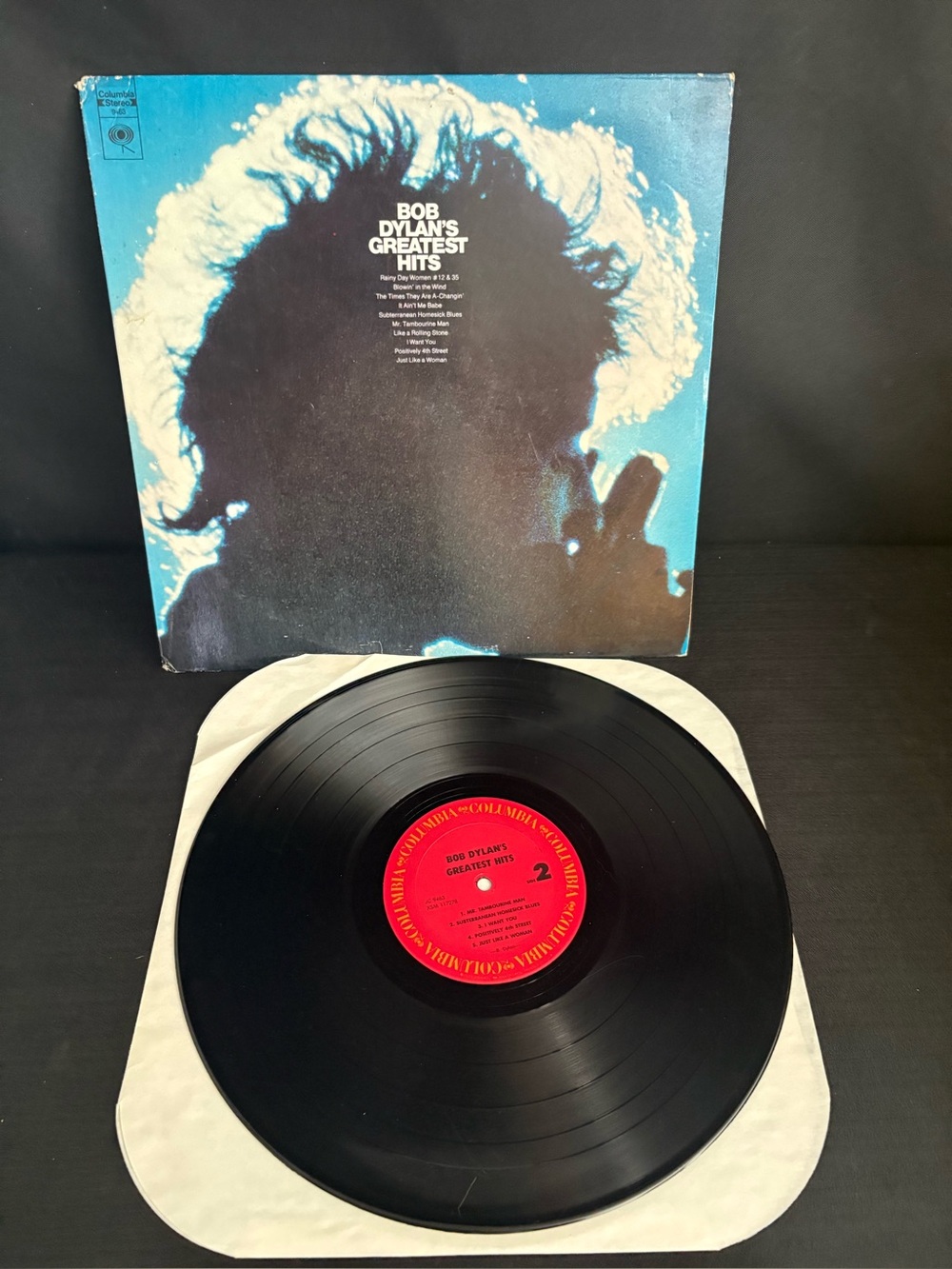 Bob Dylan’s Greatest Hits Vinyl LP JC 9463 Columbia Stereo Record